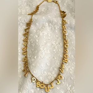 NYC DESIGNER LEE ANGEL “BREATHLESS BODY AND SOUL LOVING YOU FOREVER” NECKLACE